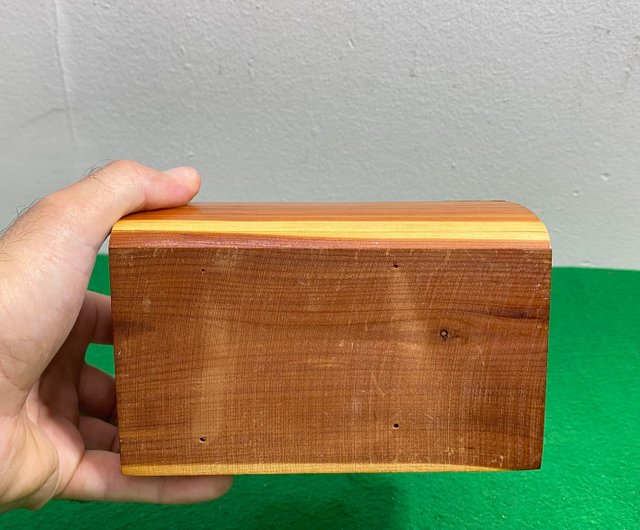 ヴィンテージ 木製 小物入れ 小物収納 ジュエリーケース アクセサリーケース ヴィンテージジュエリーボックス、木製シダーの小物入れ、木製