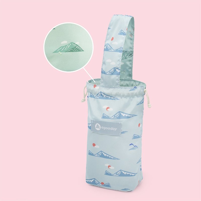 Good Day Two-color Beverage Bag-Good Mountain Taiwan - Beverage Holders & Bags - Polyester Green