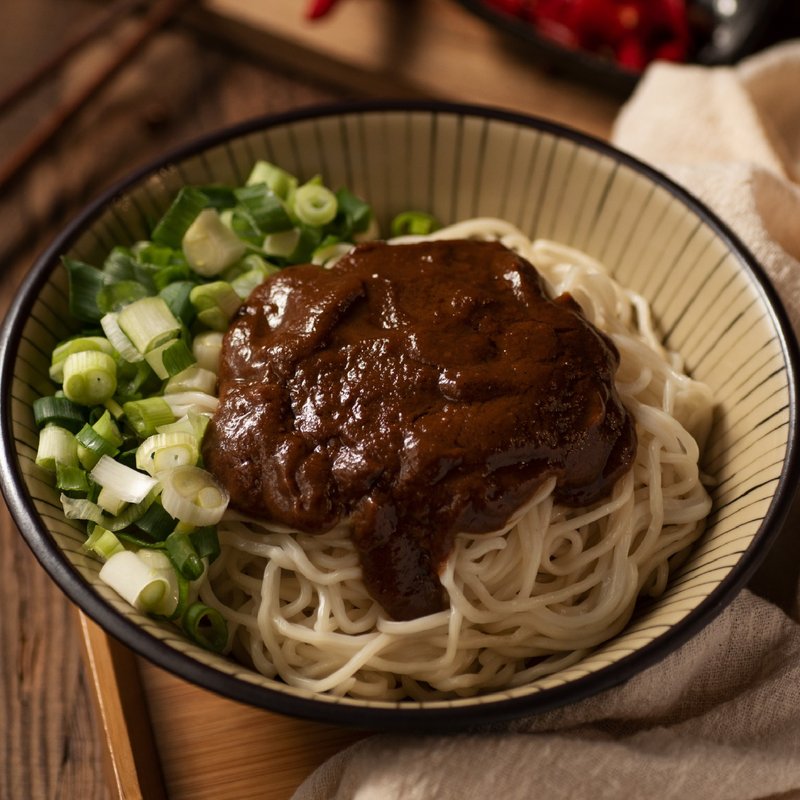 【パンピンオープンライス】汕頭胡麻醤麺（120g） - 麺類 - その他の素材 カーキ