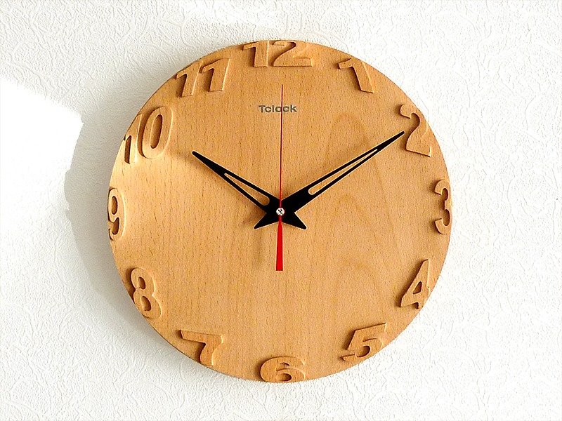 Sphere - Clocks - Wood 