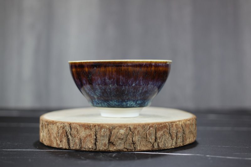 【品味生活】星爆 天目釉茶杯 茶碗 鶯歌陶藝名家葉敏祥作品 - 茶壺/茶杯/茶具 - 瓷 