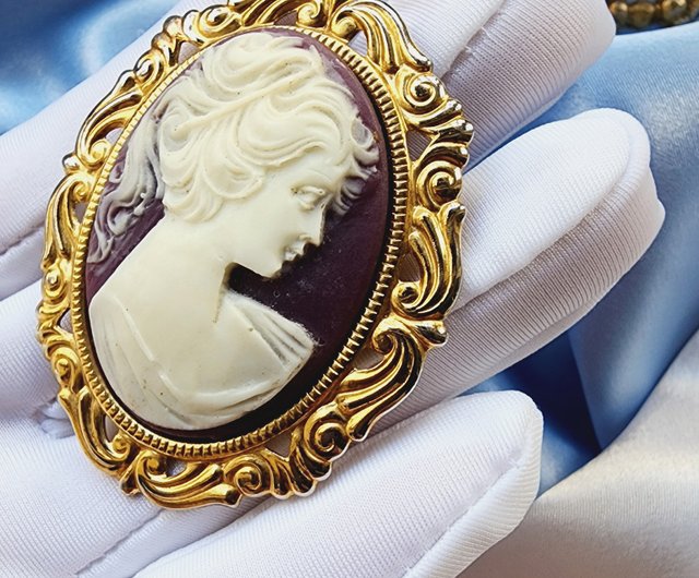 カメオ　アンティーク　ニューヨーク　アメリカ　ヴィンテージ カメオアンティークニューヨークアメリカヴィンテージ