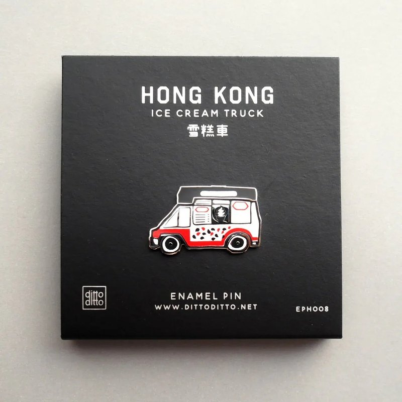 雪糕車別針 - 徽章/別針 - 其他材質 多色