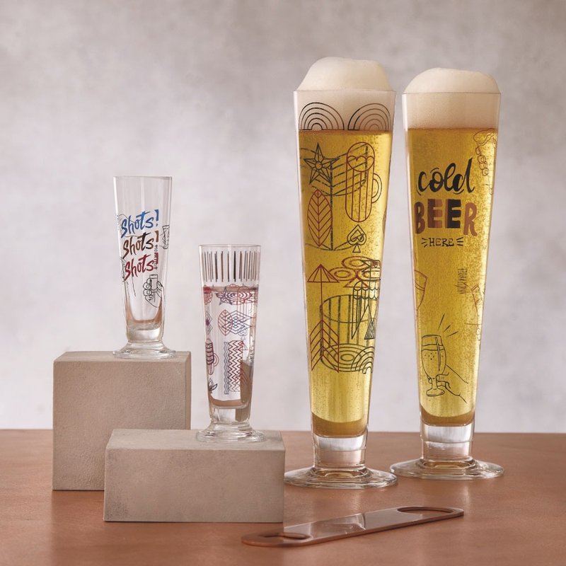 【快速出貨】德國 RITZENHOFF+ HELDENFEST英雄節經典啤酒杯 - 酒杯/酒器 - 玻璃 透明