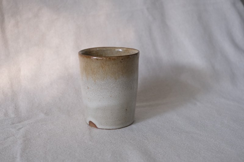 茶色暈染握杯、茶杯 - 茶壺/茶杯/茶具 - 陶 