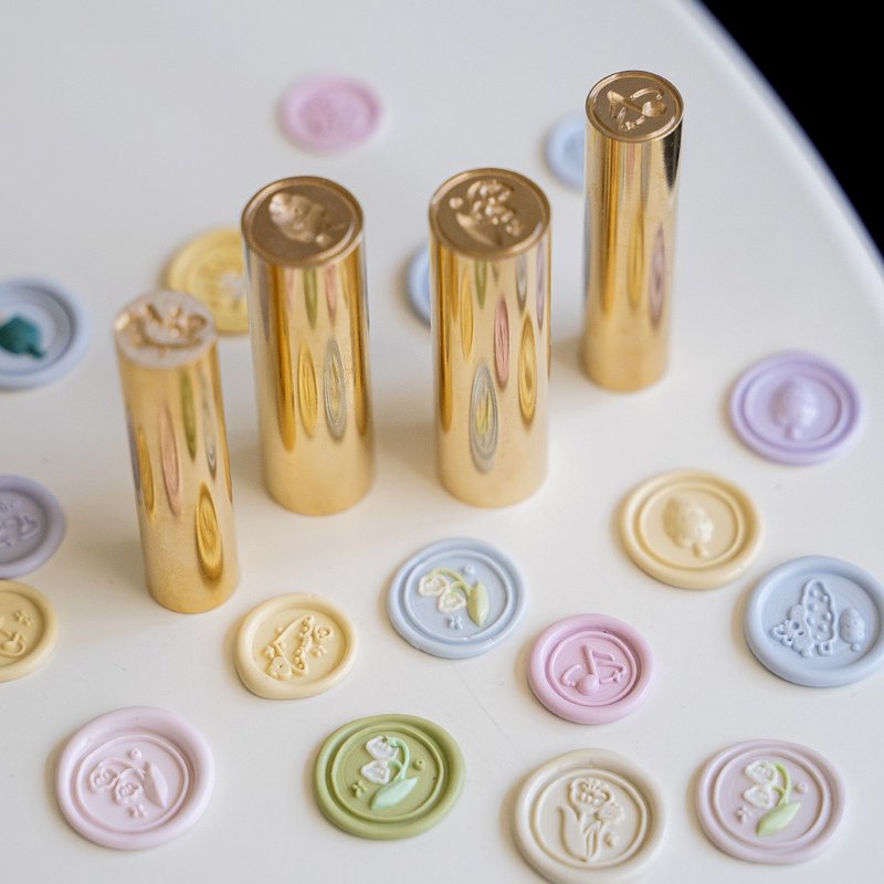 Sealing Wax Seal - Bronze Series - ตราปั๊ม/สแตมป์/หมึก - ทองแดงทองเหลือง 