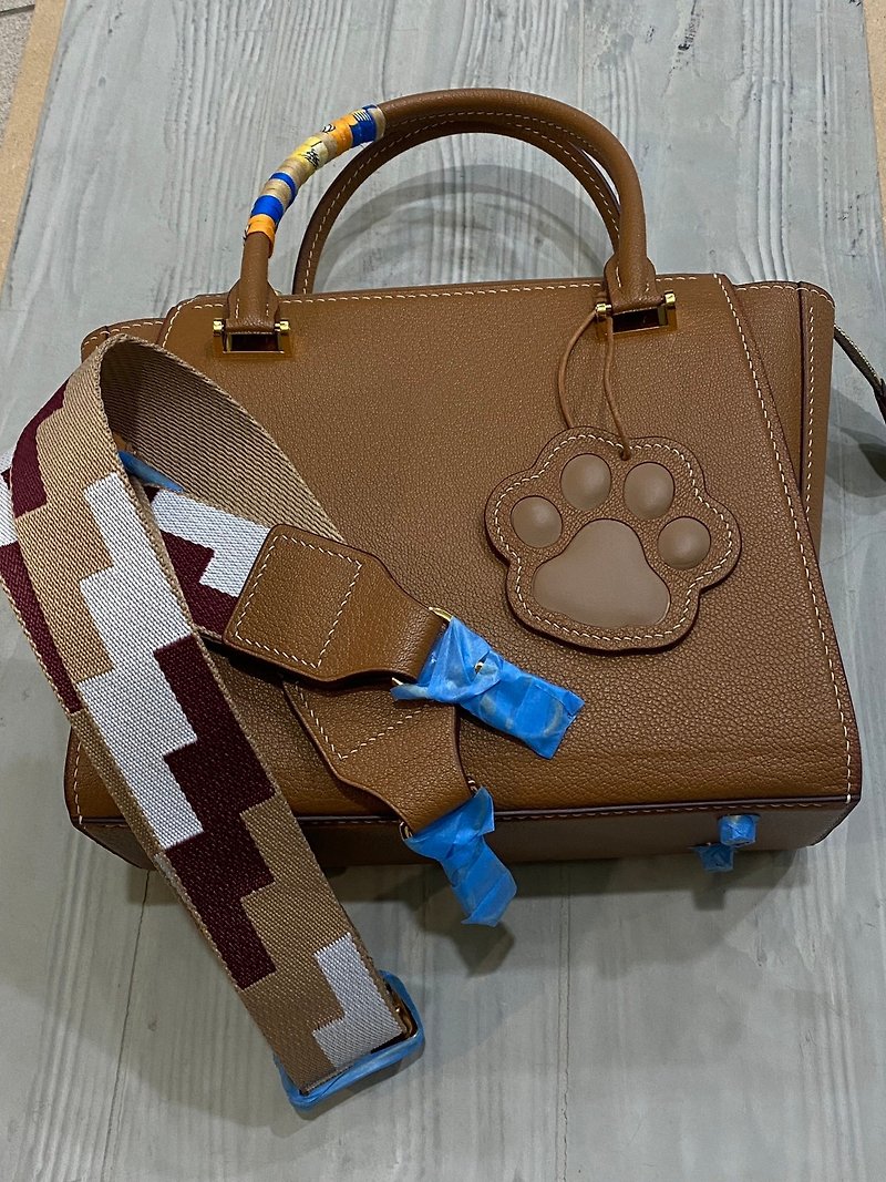French Alran sheepskin handbag (customized) (out of stock) - Handbags & Totes - Genuine Leather 