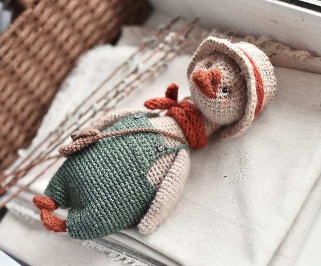 FREE Crochet Goose Purse: Crochet pattern