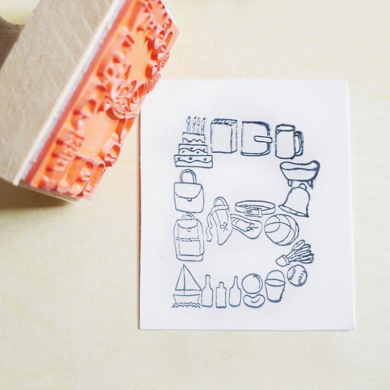 English letter seal - Stamps & Stamp Pads - Rubber 