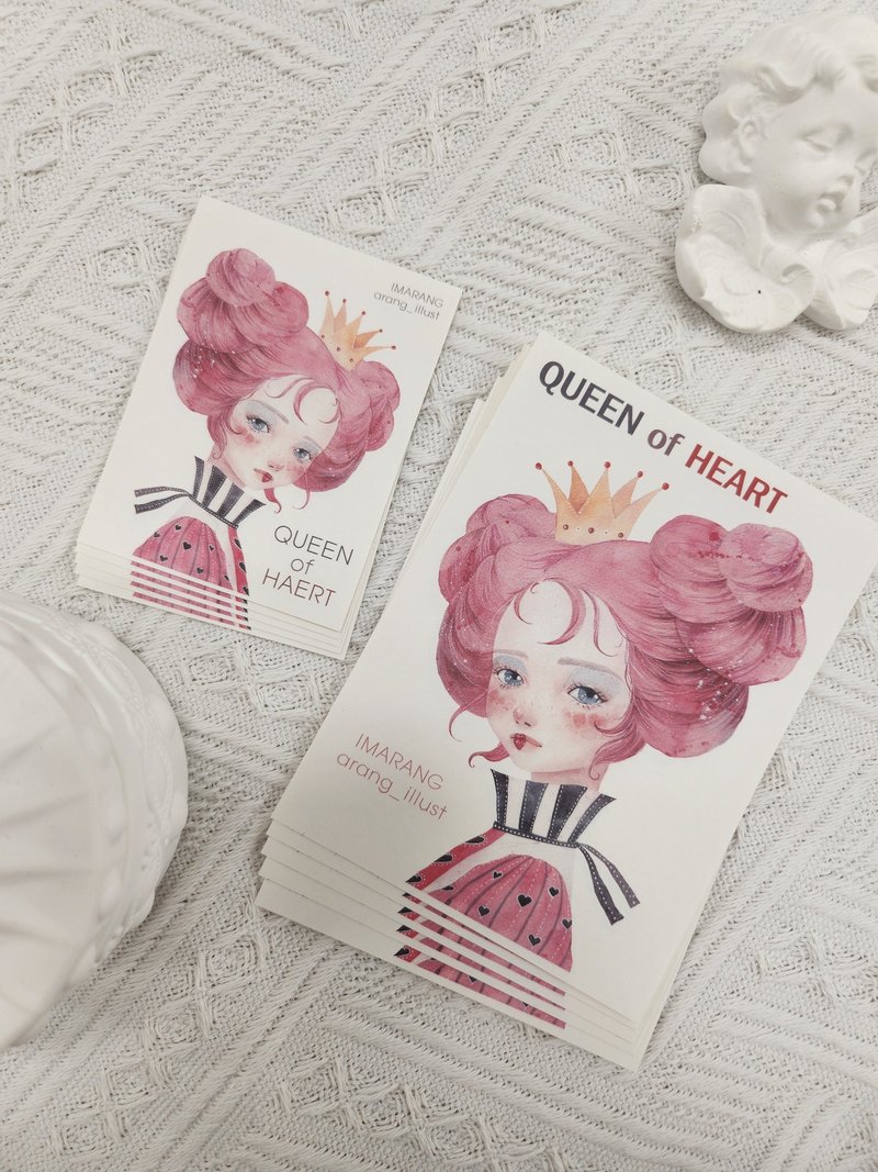 Heart queen - 貼紙 - 紙 