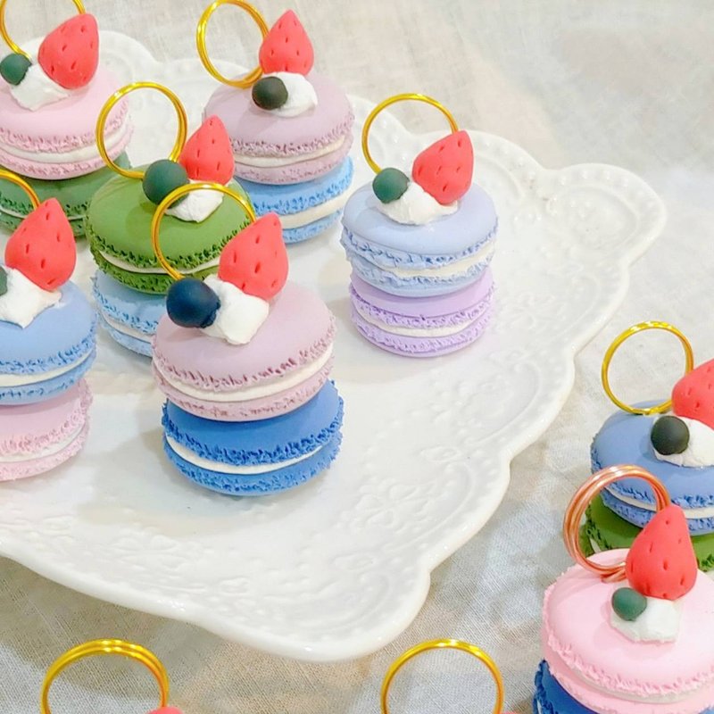 **kehto**Purely handmade macaron MEMO clip - กระดาษโน้ต - ดินเหนียว 