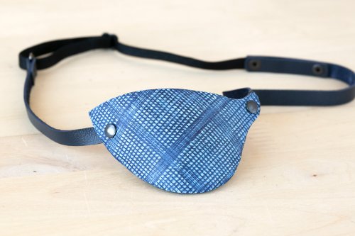Migharda Leather Eye Patch | Eye Patch | Cat Eye Patch |