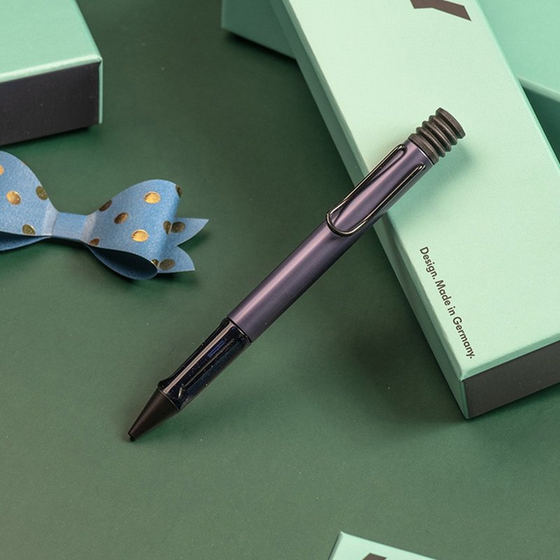 【雷雕刻字】LAMY 原子筆 限量 /AL star 2025 -深暮藍 - 原子筆/中性筆 - 鋁合金 藍色