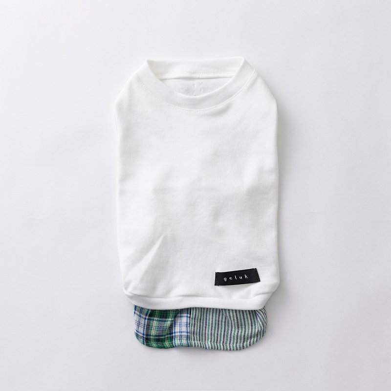 bow tie tank top - Clothing & Accessories - Cotton & Hemp White