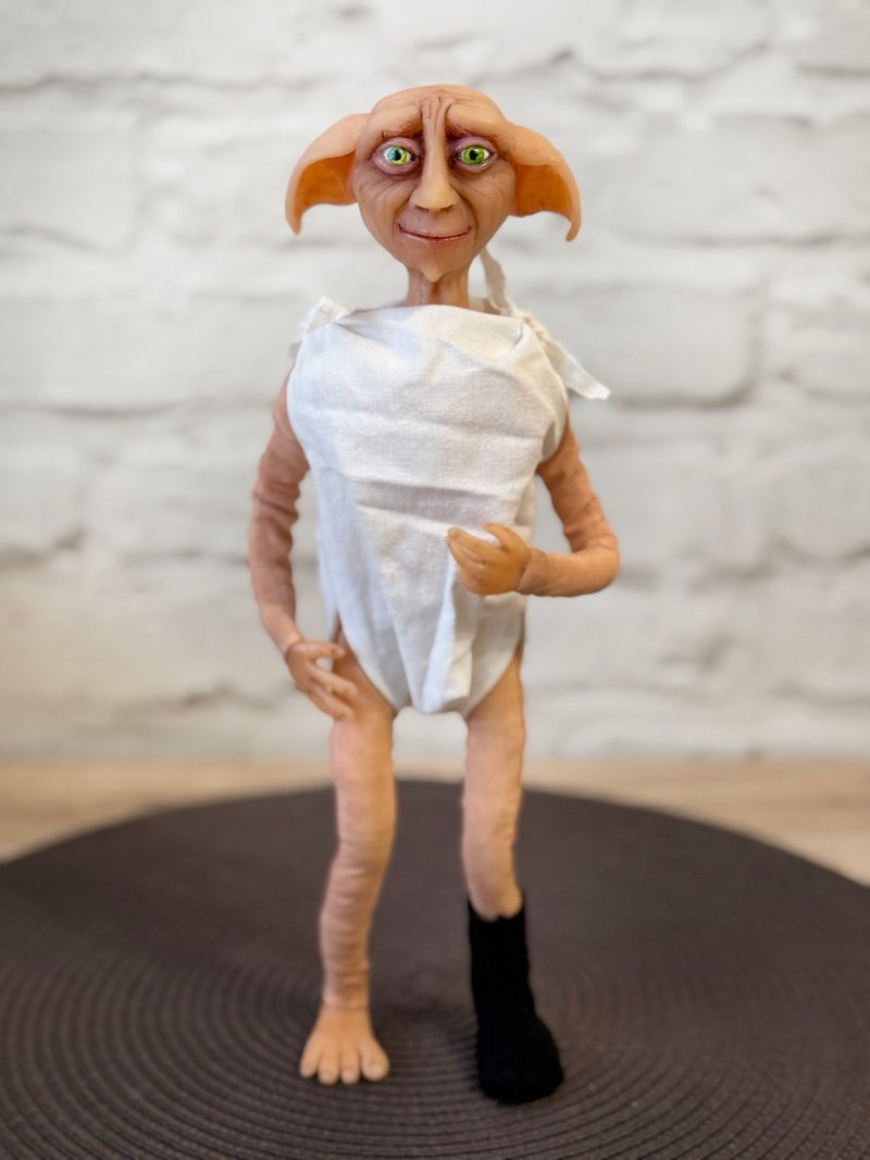 Dobby Wizarding house elf doll - 玩偶/公仔 - 黏土 粉紅色
