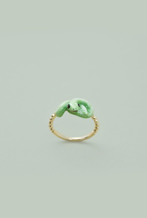 GOODAFTERNINE Snake Ring - Chinese zodiac animals. Sign - Snake jewellery , 蛇年