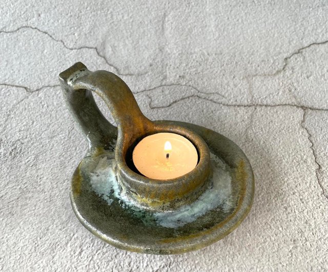 薪を使った手持ちキャンドルホルダー - ショップ object-gift