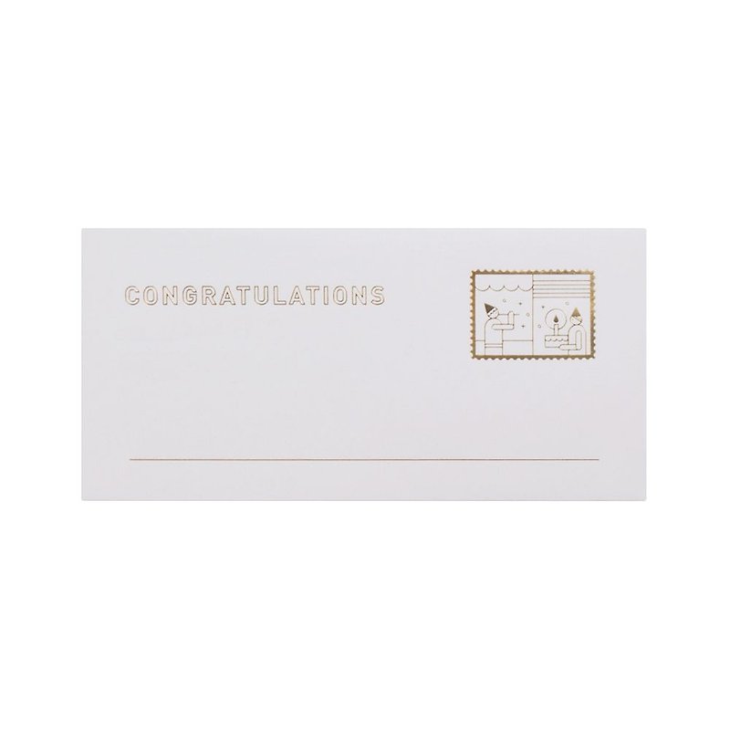 BNTP small person story bronzing universal envelope - Congratulations to the lady, BNP81529 - Envelopes & Letter Paper - Paper White