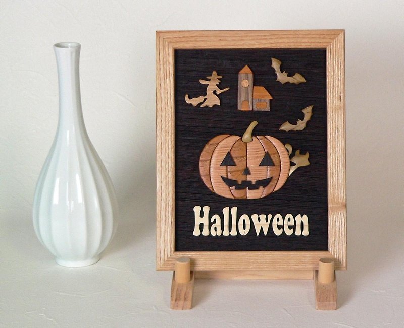 Picture Halloween tree - Items for Display - Wood 