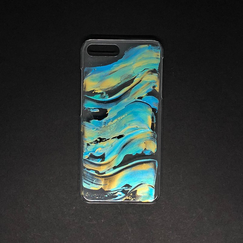 Acrylic Hand Paint Phone Case | iPhone 7/8+ | Blue Hammock