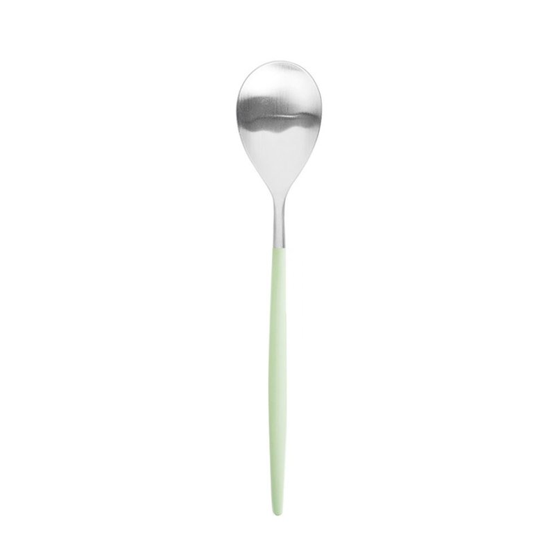 葡萄牙 Cutipol  MIO  青玉銀霧面不鏽鋼 主餐匙 - 刀叉/湯匙/餐具組 - 不鏽鋼 綠色