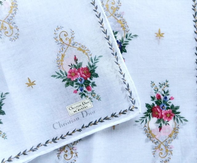 Vintage Christian deals Dior Handkerchiefs.