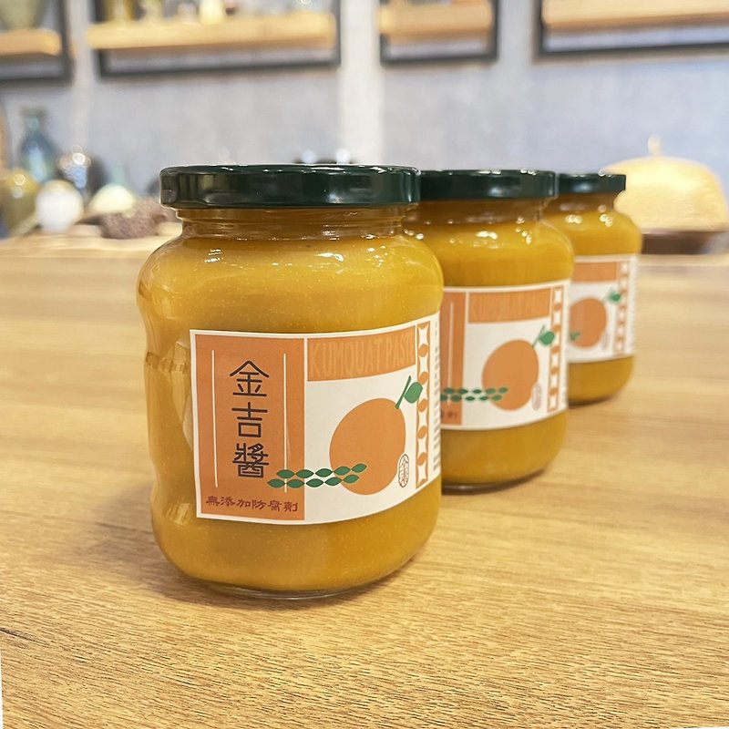【金吉醬】Kumquat sauce - 醬料/調味料 - 玻璃 橘色