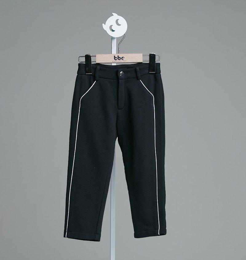 Formal suit pants (black) - กางเกง - ผ้าฝ้าย/ผ้าลินิน สีดำ