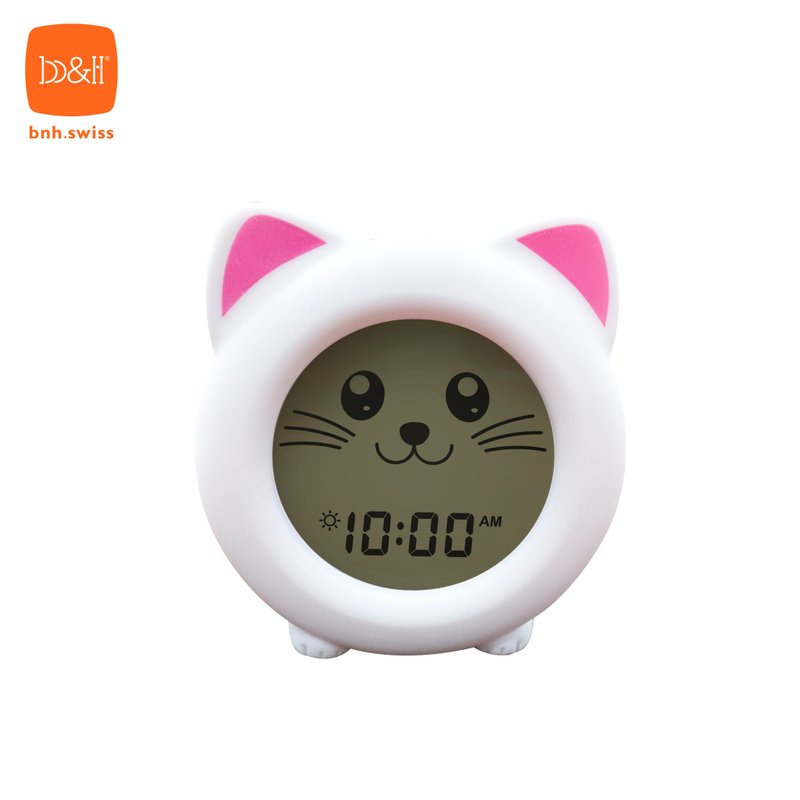 b&h Sleep trainer clock - Kitty (1 Years Warranty) - Other - Other Materials White