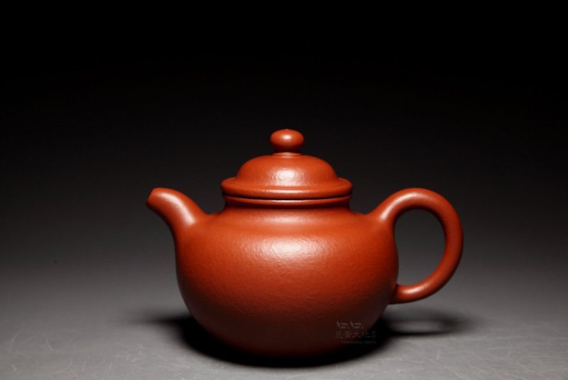 【大亨掇球】 胖老闆 龍山堂 傳統手工   黃龍山朱泥大紅袍 185cc - 茶壺/茶杯/茶具 - 陶 咖啡色