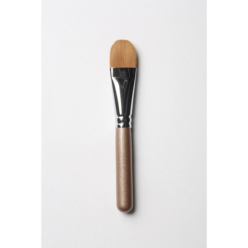 【Beauty Brush】Yan Muscle Foundation Brush - Makeup Brushes - Other Man-Made Fibers Silver