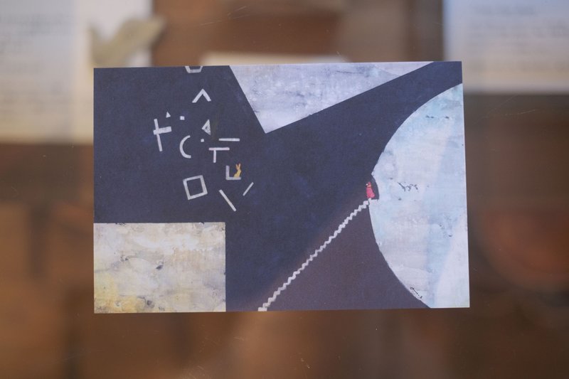 ポストカード rinkaku - 卡片/明信片 - 紙 黑色