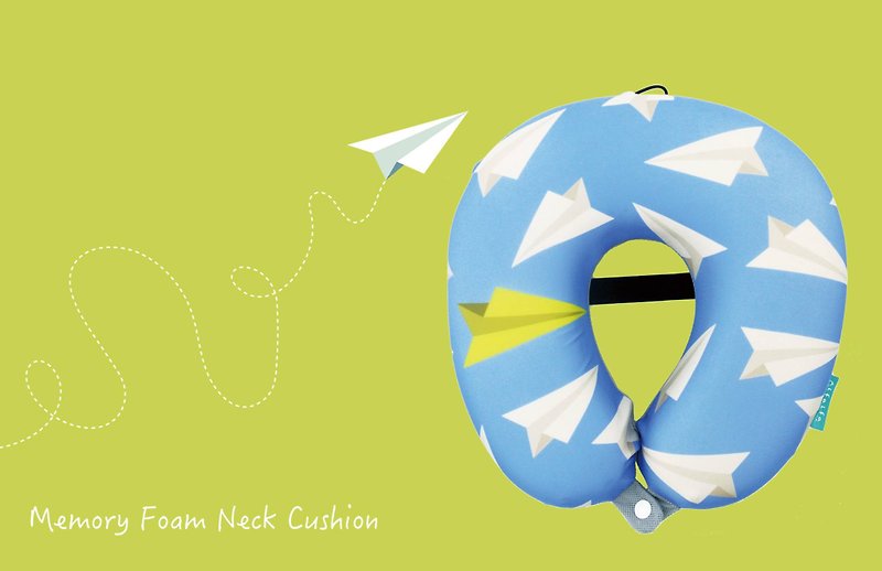 Coolnex Neck Cushion - Plane (with storage bag) - เข็มขัด - เส้นใยสังเคราะห์ 