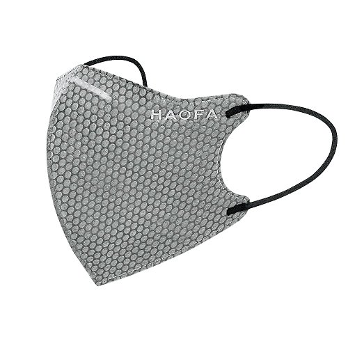 HAOFA立體口罩 (醫療N95)HAOFA氣密型99%防護立體醫療口罩活性碳款-蜂碳(30入)