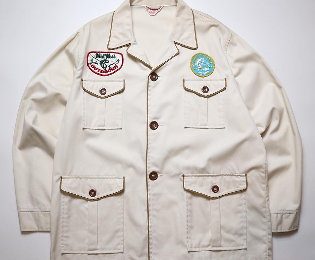 1960年代の刺繍入りハンティングジャケットヴィンテージジャケット