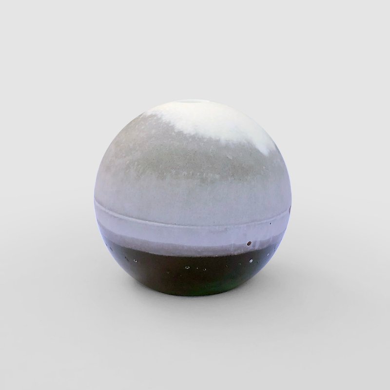 ダブルアロマ石（球） 抹茶味 - アロマ・線香 - コンクリート 多色
