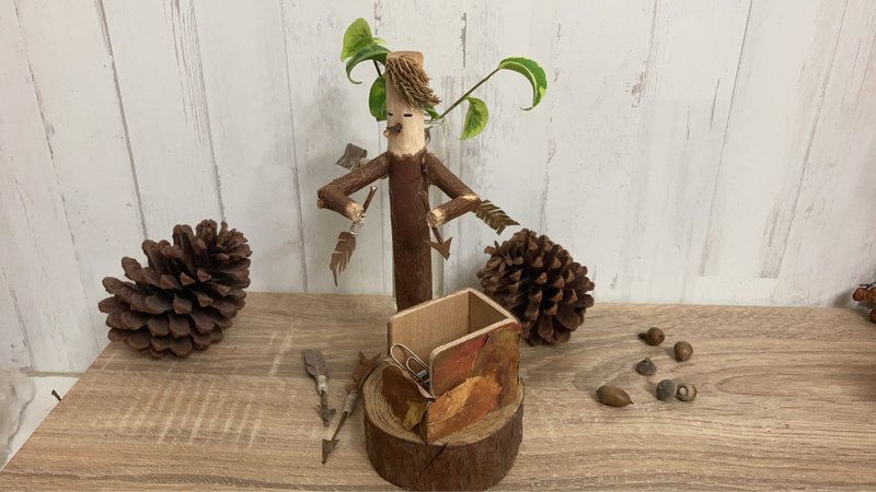 【家居飾品&辦公小物】誰沒有背後中箭過? - 收納箱/收納用品 - 木頭 