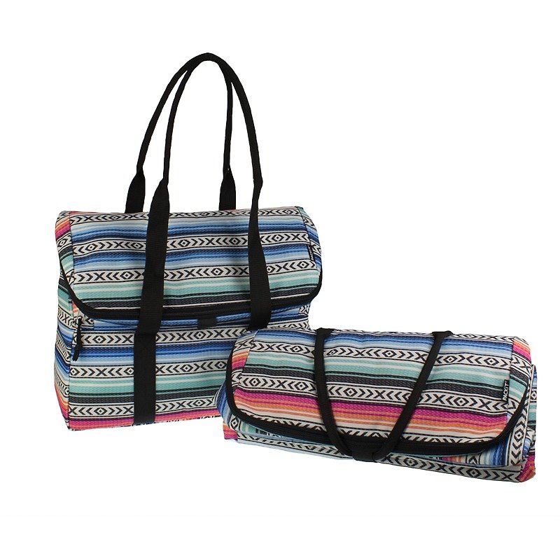 [Offer] American PACKiT Ice Cool Picnic Refrigerated Tote Bag (Ethnic Style) Action Refrigerator - อื่นๆ - วัสดุอื่นๆ 