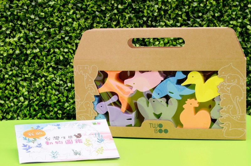 Taiwan Ecological Animal Three-dimensional Toy Group - เฟอร์นิเจอร์เด็ก - วัสดุอื่นๆ หลากหลายสี