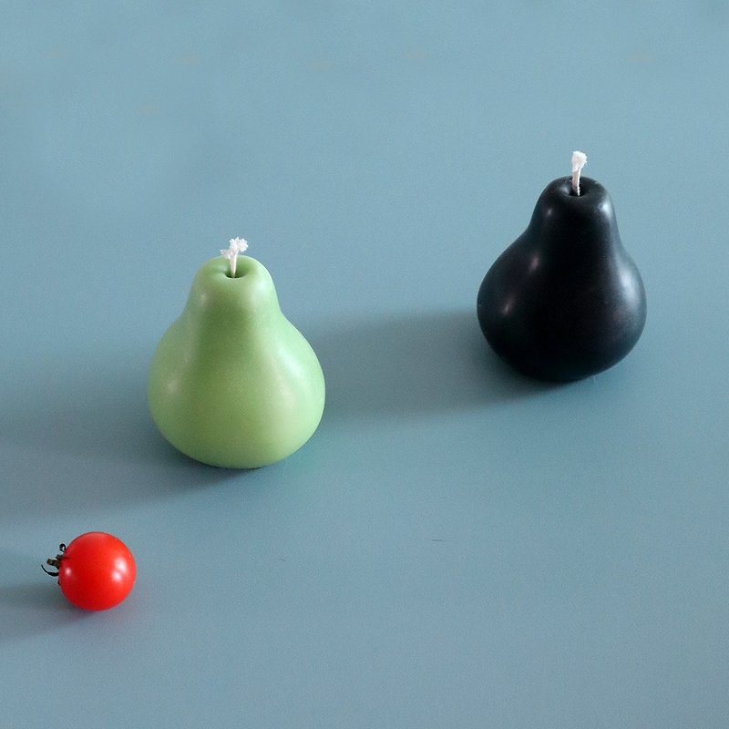 Pear Candle (2colors) - 香薰蠟燭/燭台 - 蠟 多色