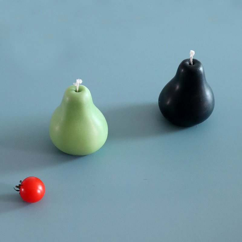 Pear Candle (2colors) - เทียน/เชิงเทียน - ขี้ผึ้ง หลากหลายสี