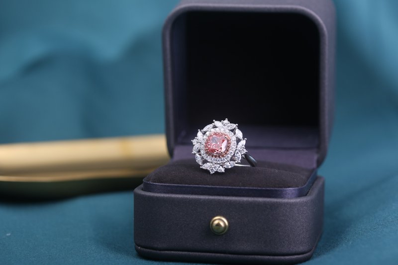 Pink diamond ring - General Rings - Diamond Pink