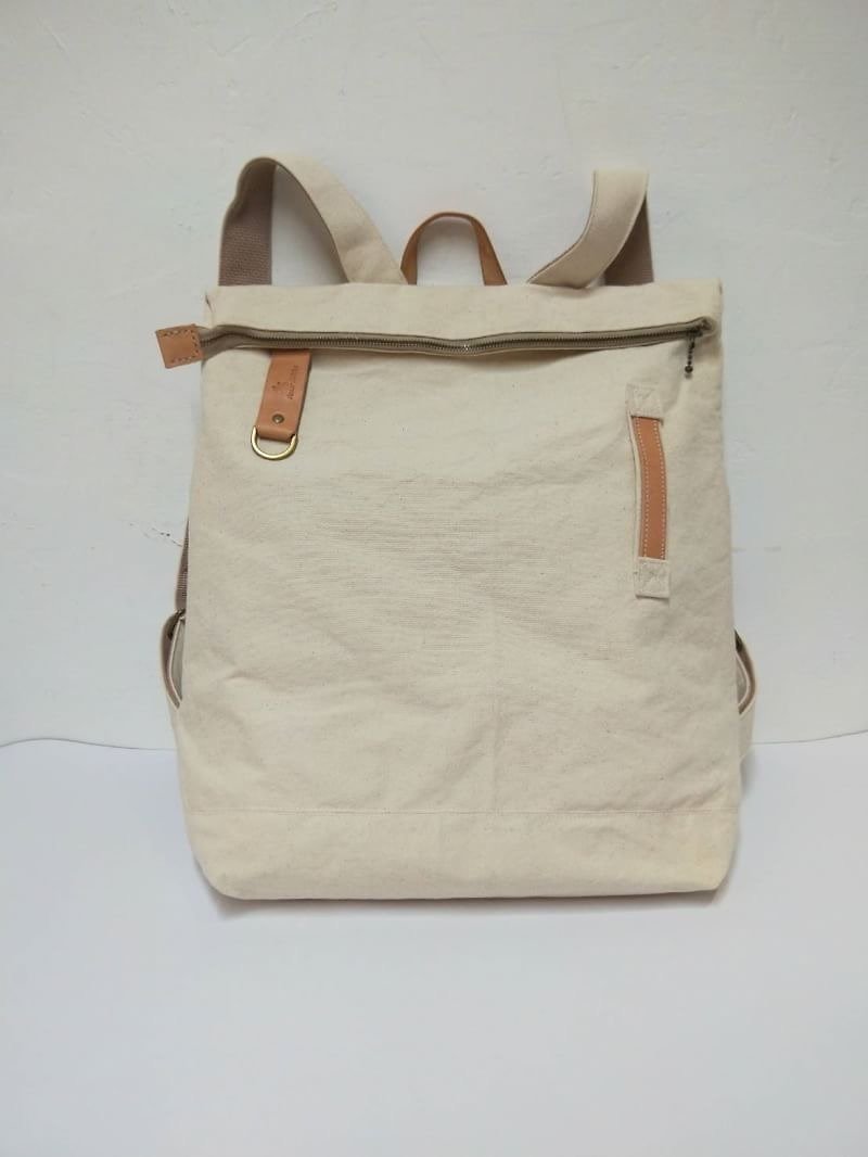 Simple backpack / optional color - Backpacks - Cotton & Hemp 