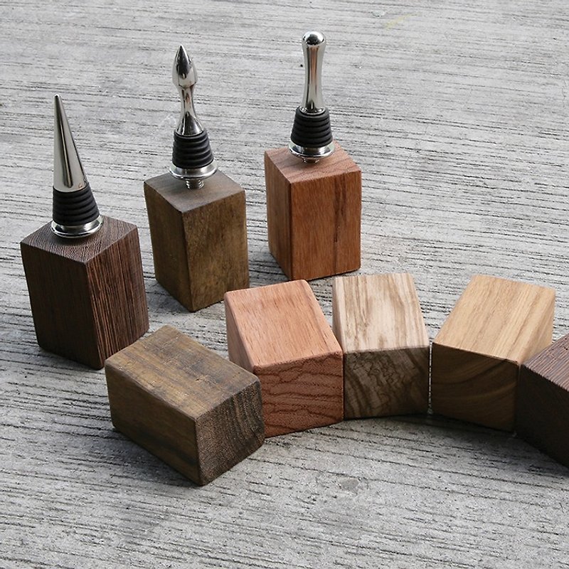 Bottle stopper DIY set | Arrow paragraph - Wood, Bamboo & Paper - Wood Multicolor