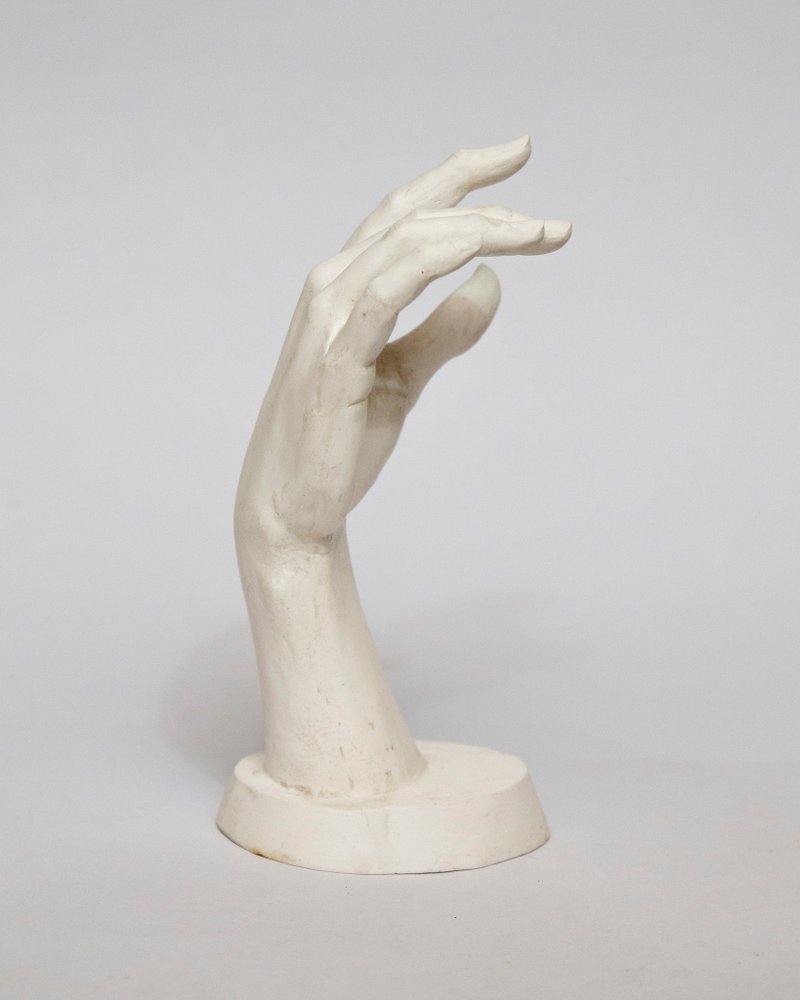 [Gypsum statue - Relaxed right hand] Handmade and comes with original guarantee card, there are discounts for self-pickup - Stuffed Dolls & Figurines - Other Materials 