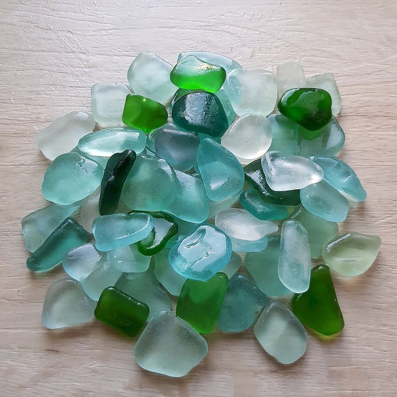 Authentic sea glass for jewelry. 1 pound (450 gram) - Other - Glass Multicolor