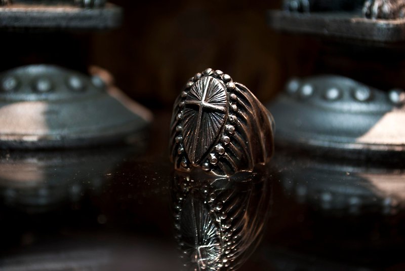 One / handmade silver / ring / Dusk Light - General Rings - Sterling Silver Silver