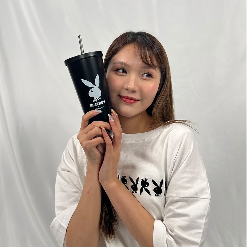 Hate Monday'' X PLAYBOY - CUP杯(PBHM-SS23A28) - 飲料提袋/杯套 - 其他金屬 銀色