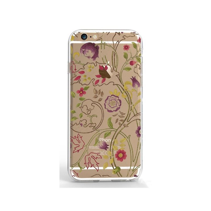 Clear iPhone case clear Samsung Galaxy case flower 1227 - 手機殼/手機套 - 塑膠 