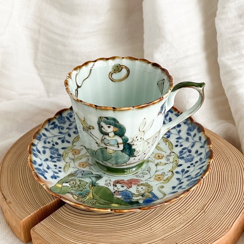 カップとソーサー - 茶壺/茶杯/茶具 - 瓷 白色